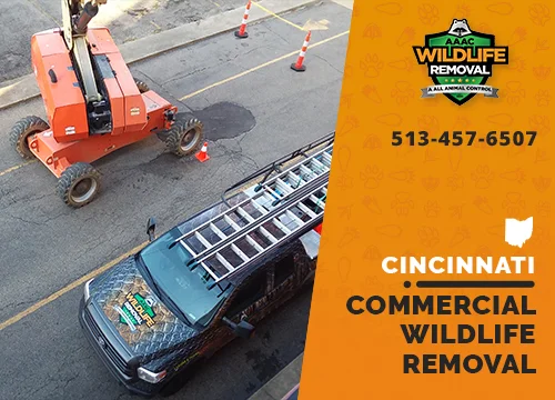 Commercial Wildlife Removal truck in Cincinnati