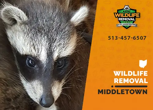 Middletown Wildlife Removal professional removing pest animal