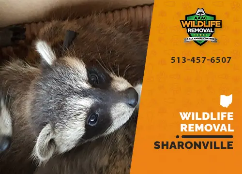 Sharonville Wildlife Removal professional removing pest animal
