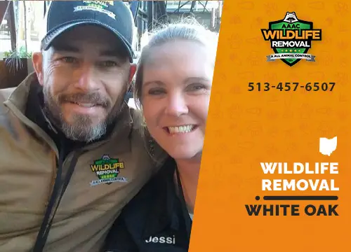 White Oak Wildlife Removal professional removing pest animal