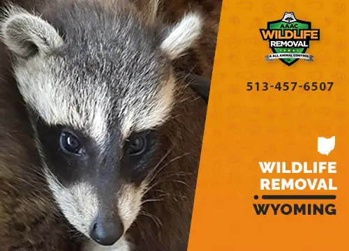 Wyoming Wildlife Removal professional removing pest animal